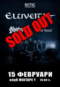 Eluveitie 2015 SOLD OUT